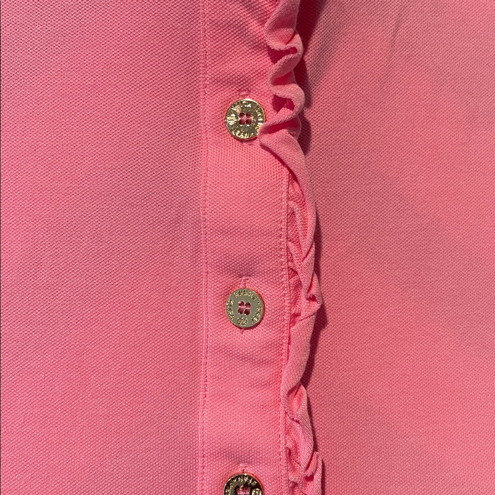 Jean Pierre Klifa Paris Ruffled Luxury Polo Size XL - Picture 3 of 9